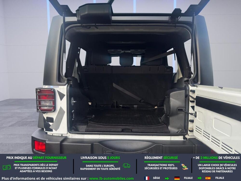 Wrangler 2.8 CRD 200 - BVA 5 Portes 2014 occasion 31850 Beaupuy