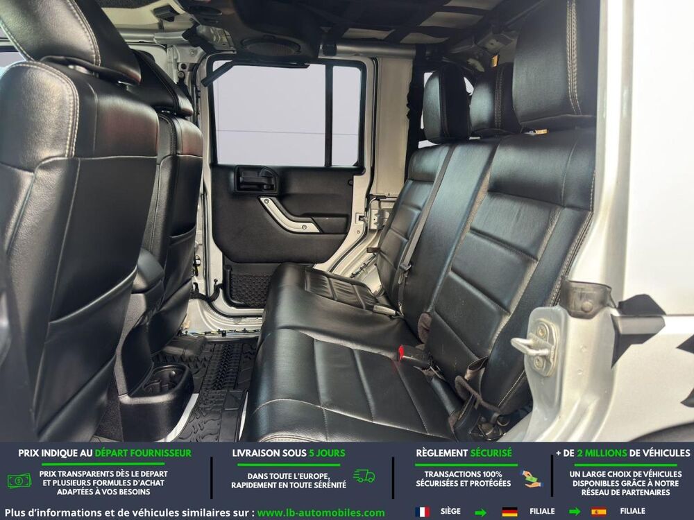 Wrangler 2.8 CRD 200 - BVA 5 Portes 2012 occasion 31850 Beaupuy