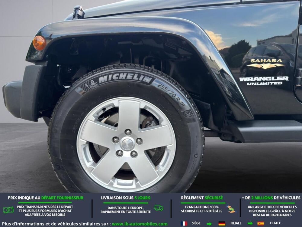 Wrangler 2.8 CRD 200 - BVA 5 Portes 2012 occasion 31850 Beaupuy