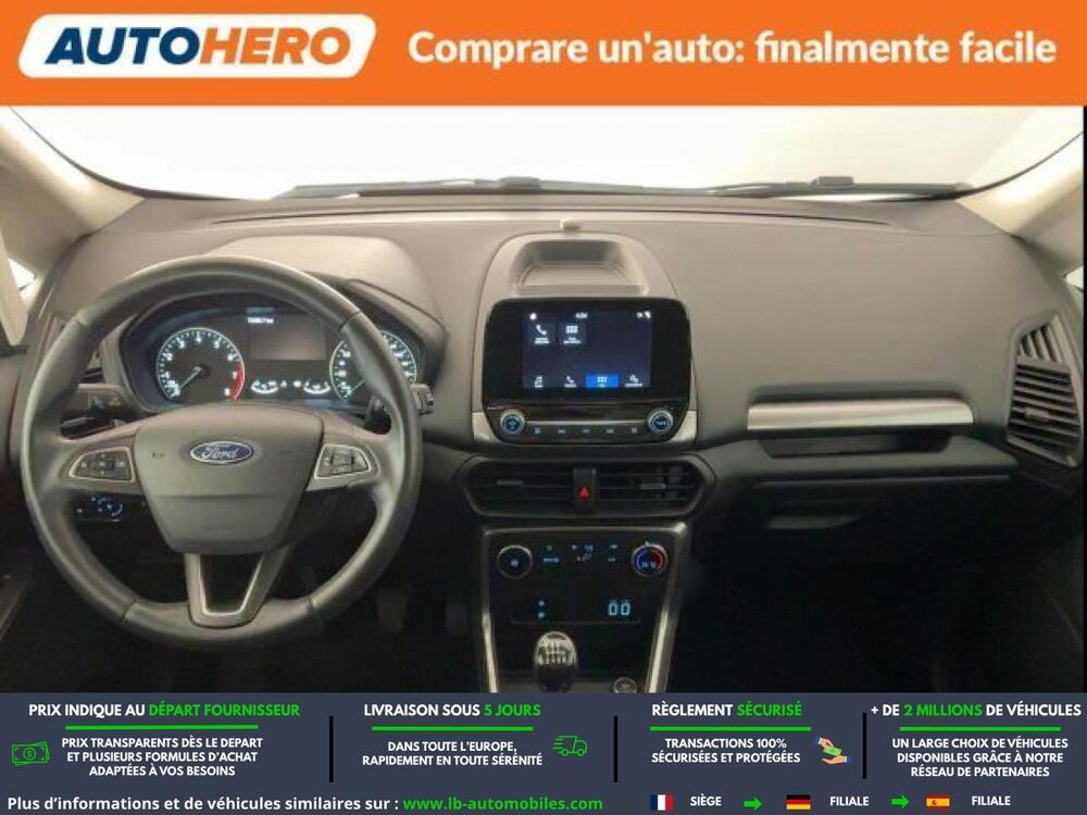 Ecosport 1.0 EcoBoost 100ch BVM 2018 occasion 31850 Beaupuy