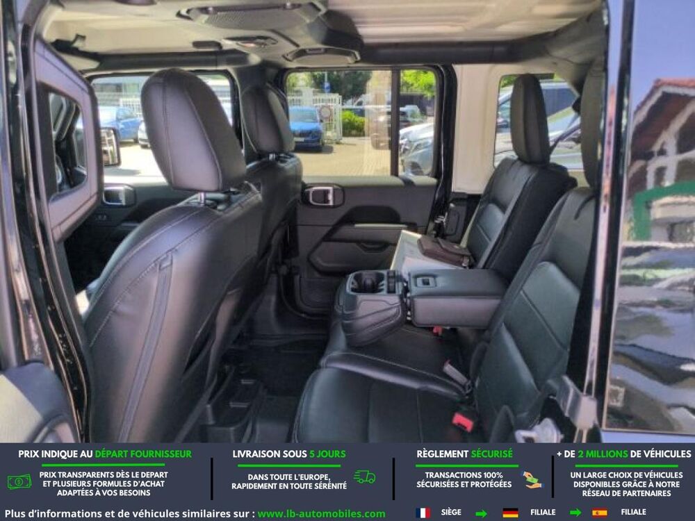 Wrangler 2.8 CRD 200 - BVA 5 Portes 2018 occasion 31850 Beaupuy