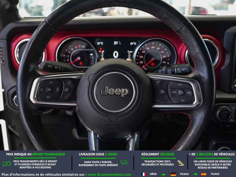 Wrangler Unlimited 2.0 l T 272 ch 4x4 BVA 2019 occasion 31850 Beaupuy