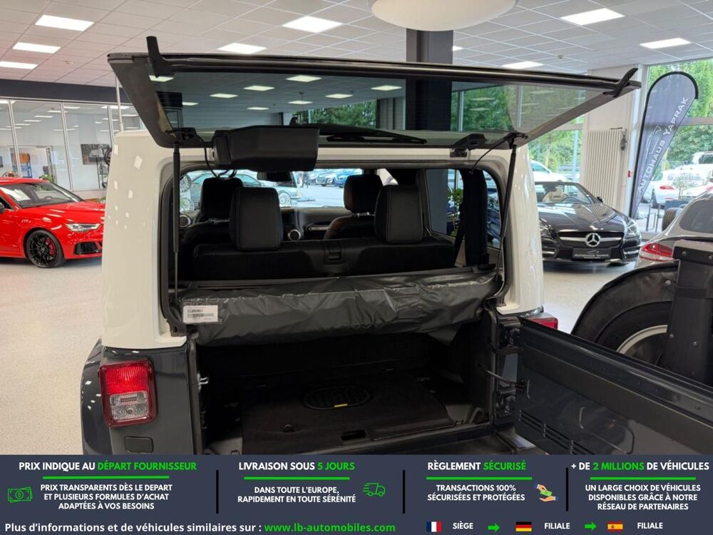 Wrangler 2.8 CRD 200 - BVA 3 Portes 2018 occasion 31850 Beaupuy