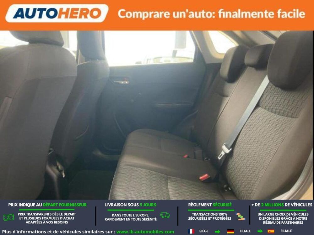Baleno 1.2 Dualjet 90ch 2018 occasion 31850 Beaupuy