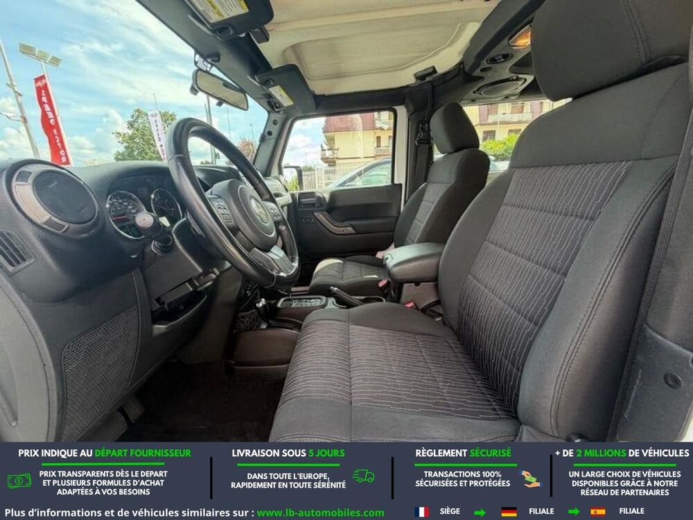 Wrangler 2.8 CRD 200 - BVA 3 Portes 2012 occasion 31850 Beaupuy