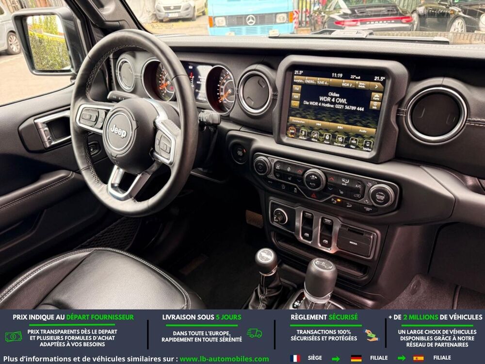 Wrangler 2.8 CRD 200 - BVA 3 Portes 2018 occasion 31850 Beaupuy