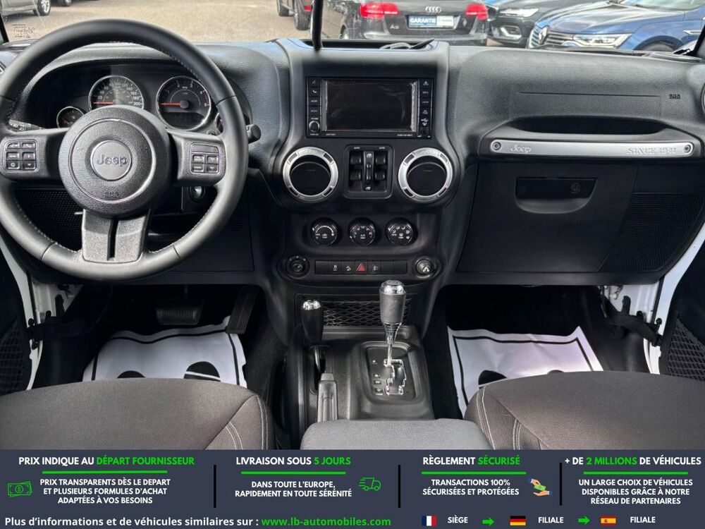 Wrangler 2.8 CRD 200 - BVA 5 Portes 2014 occasion 31850 Beaupuy