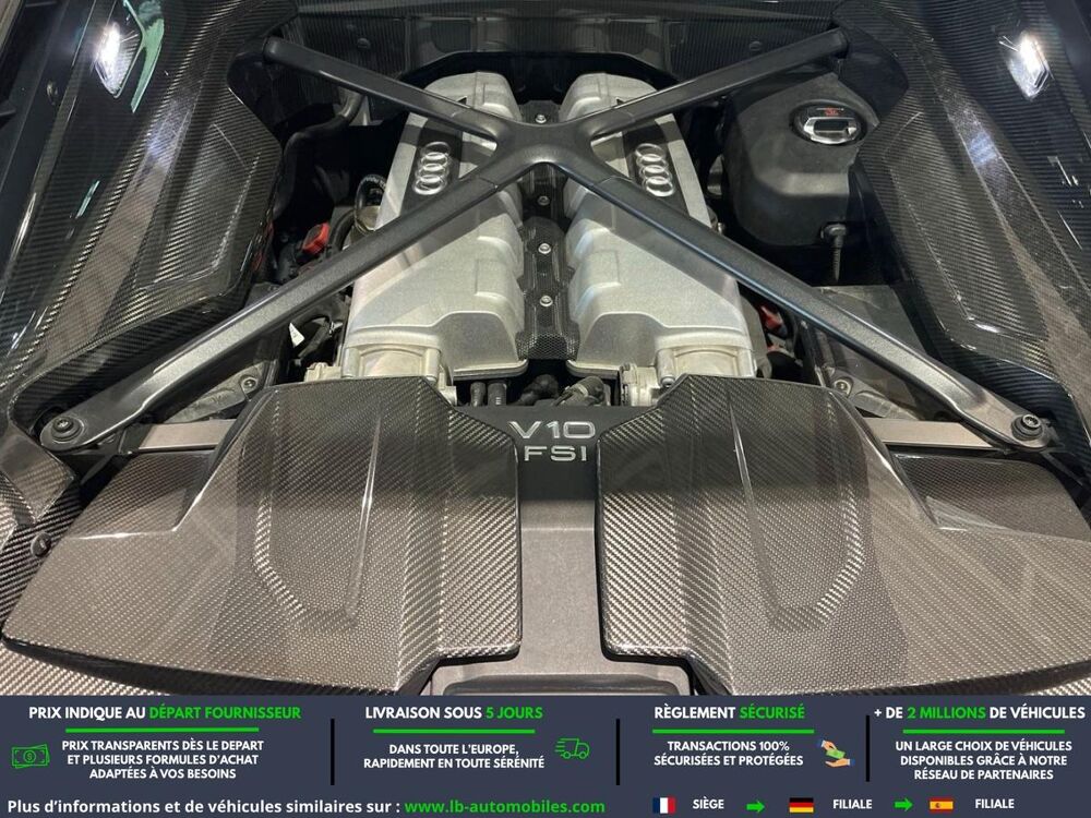 R8 V10 5.2 FSI 540 BVA RWD 2019 occasion 31850 Beaupuy