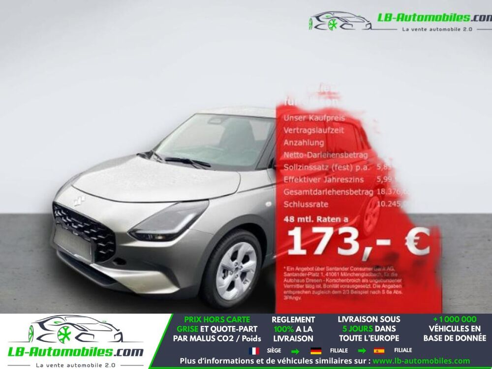 Swift 1.2 Dualjet Hybrid BVA 2026 occasion 31850 Beaupuy