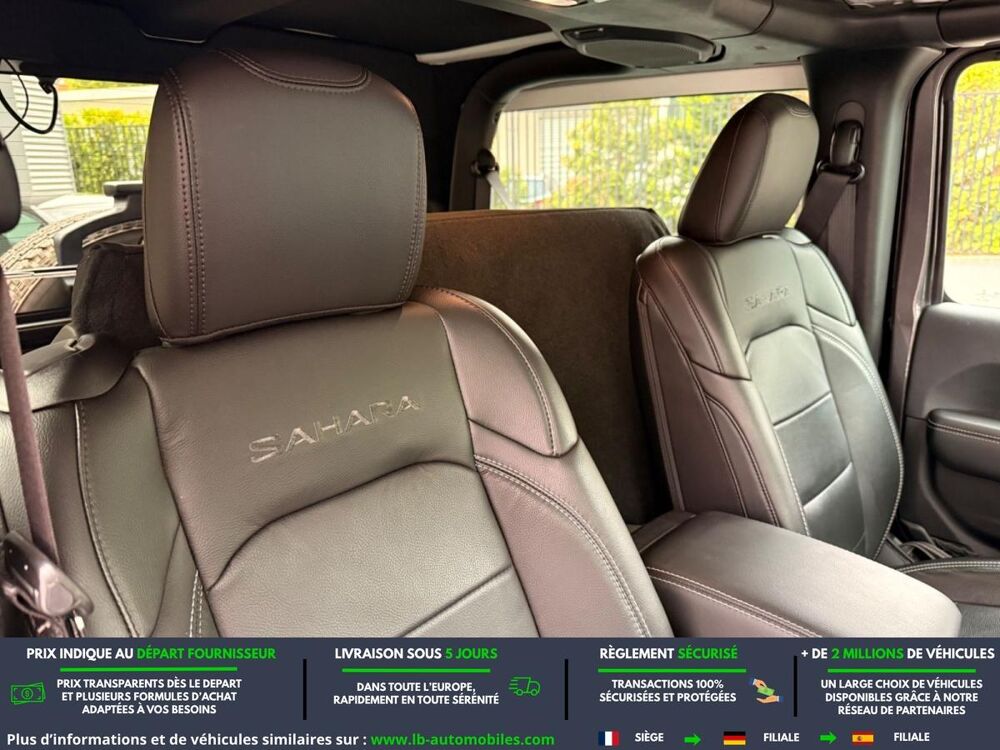 Wrangler 2.8 CRD 200 - BVA 3 Portes 2018 occasion 31850 Beaupuy