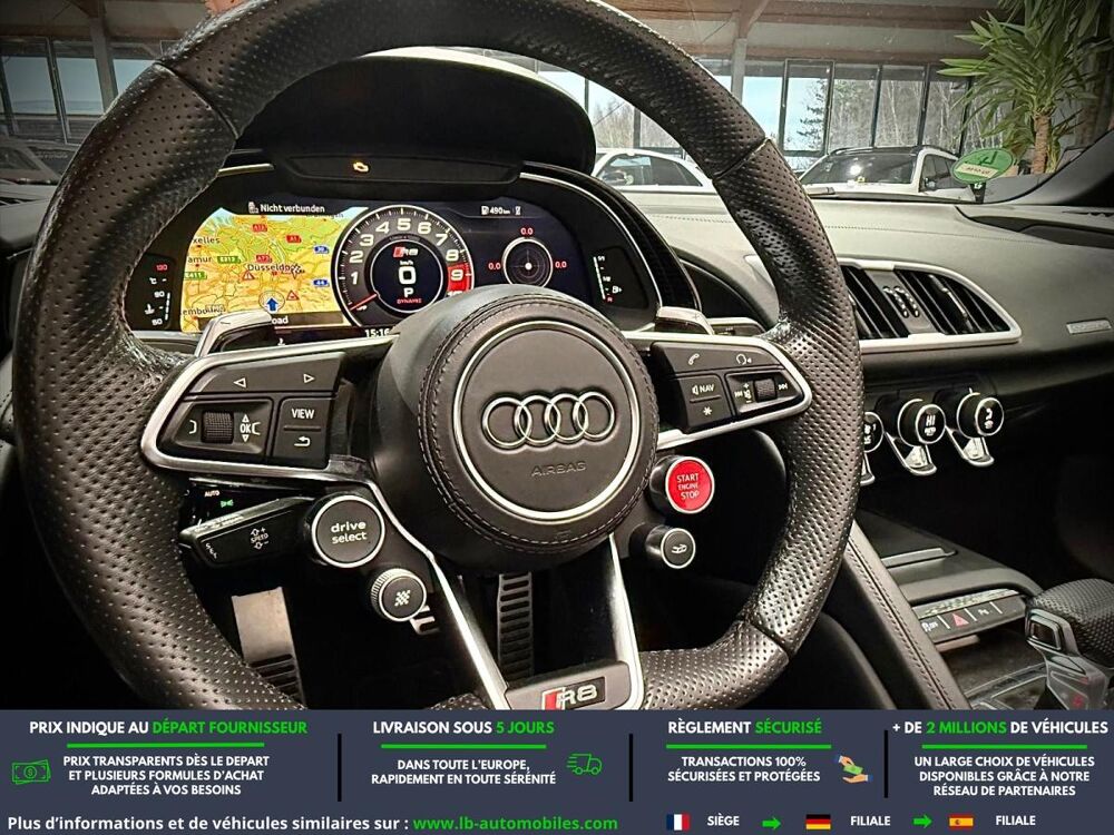 R8 V10 Plus 5.2 FSI 610 BVA Quattro 2018 occasion 31850 Beaupuy