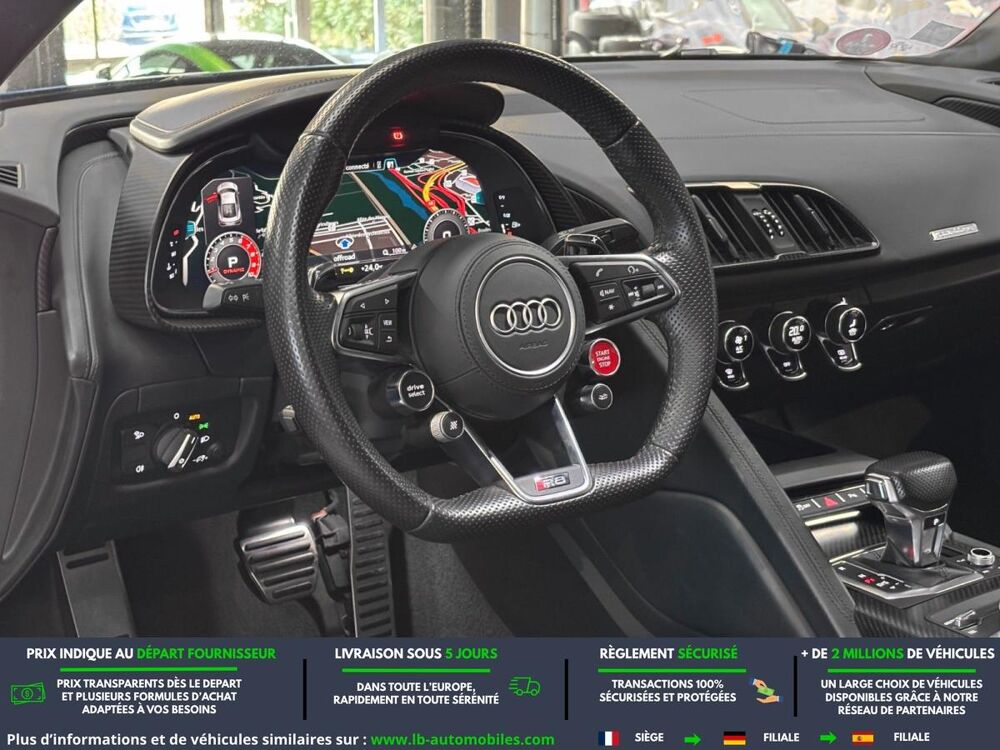 R8 V10 Plus 5.2 FSI 610 BVA Quattro 2017 occasion 31850 Beaupuy