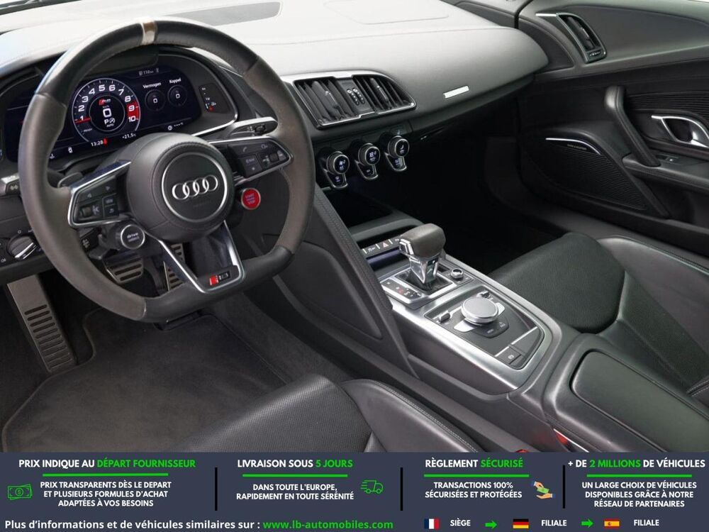 R8 V10 5.2 FSI 540 BVA RWD 2019 occasion 31850 Beaupuy