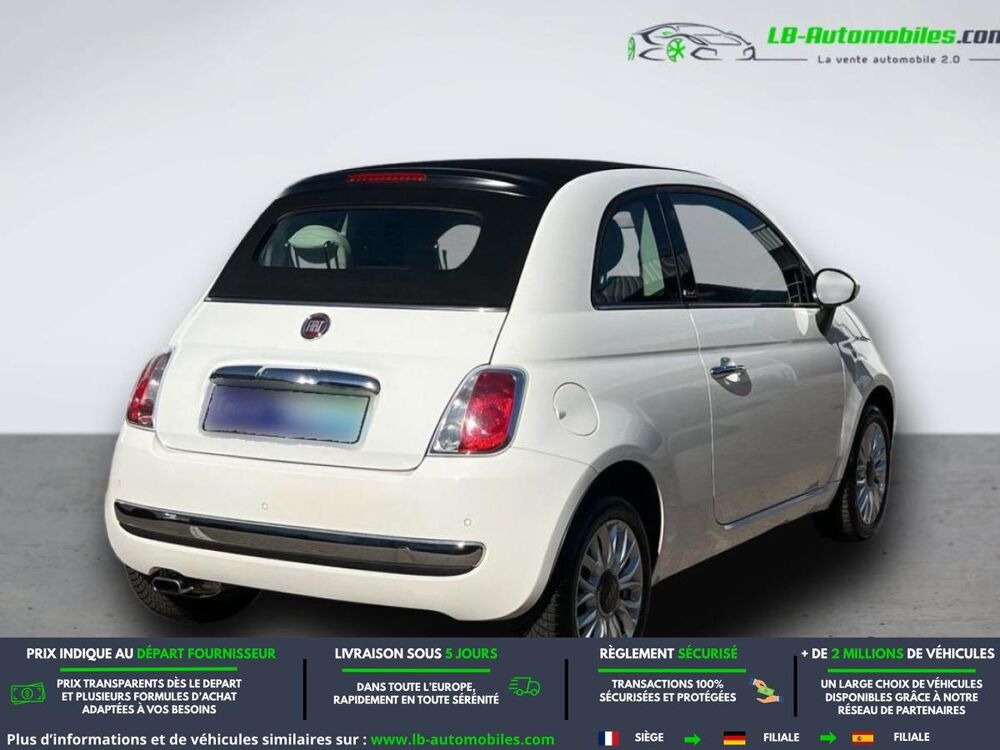 500 C 1.2 8V 69 ch 2015 occasion 31850 Beaupuy