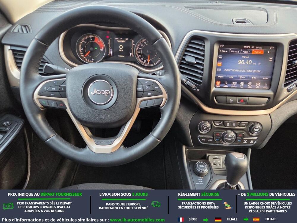 Cherokee 2.2L Multijet 185 BVA 2016 occasion 31850 Beaupuy