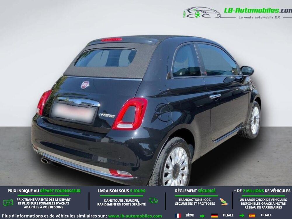500 C 1.0 70 ch Hybride BSG 2022 occasion 31850 Beaupuy