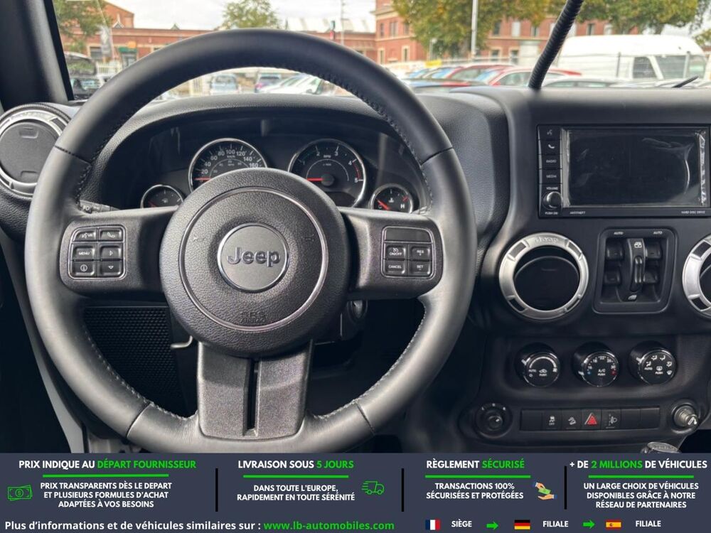 Wrangler 2.8 CRD 200 - BVA 5 Portes 2014 occasion 31850 Beaupuy