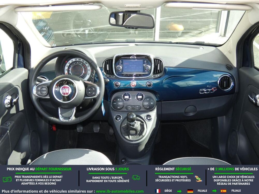 500 C 0.9 105 ch TwinAir 2017 occasion 31850 Beaupuy