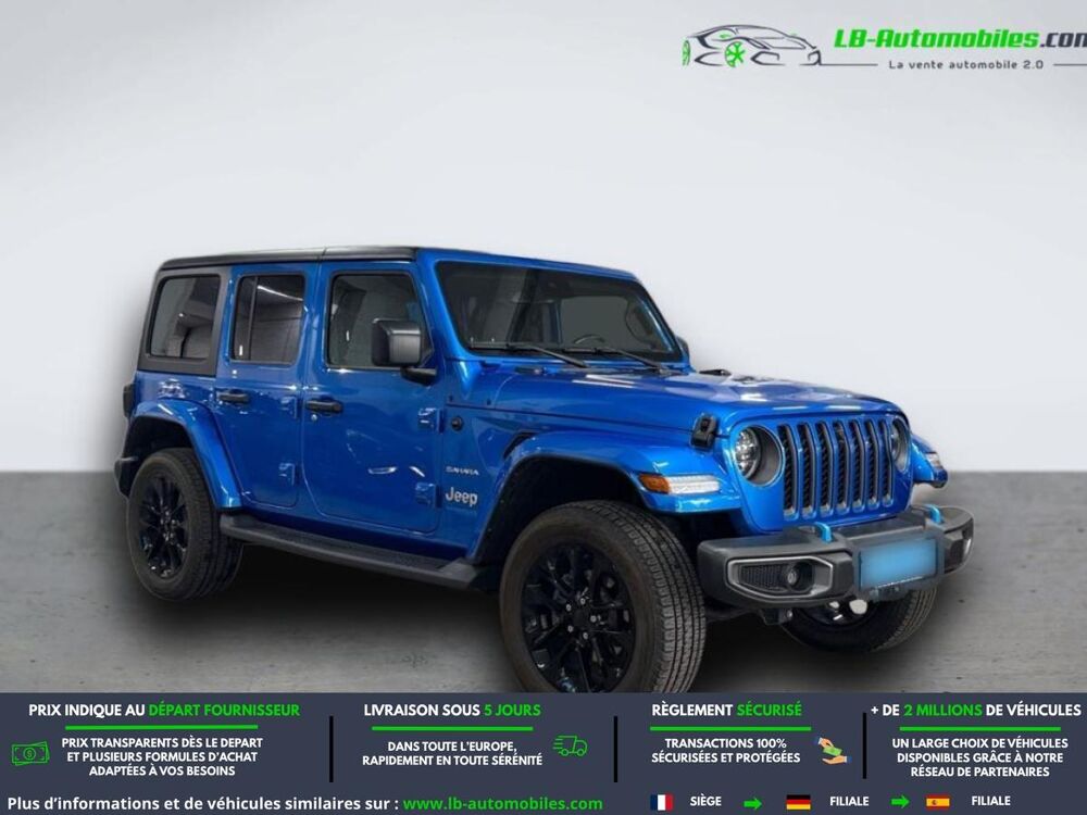 Wrangler Unlimited 4xe 2.0 l T 380 ch 4x4 BVA 2022 occasion 31850 Beaupuy