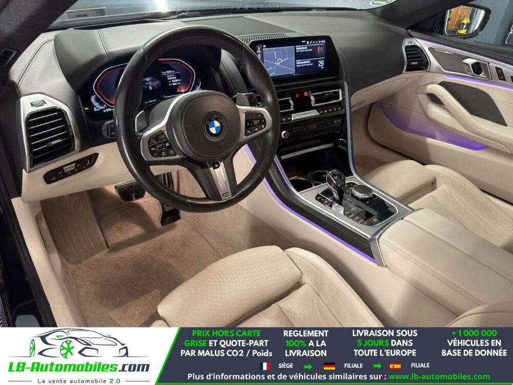 S&eacute;rie 8 840d xDrive 320 ch BVA 2019 occasion 31850 Beaupuy