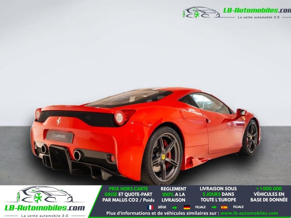 458 4.5 V8 605ch 2014 occasion 31850 Beaupuy