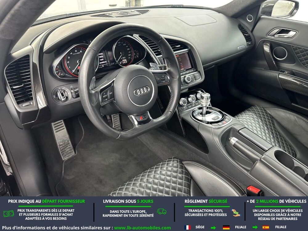 R8 V10 5.2 FSI 540 BVA Quattro 2015 occasion 31850 Beaupuy
