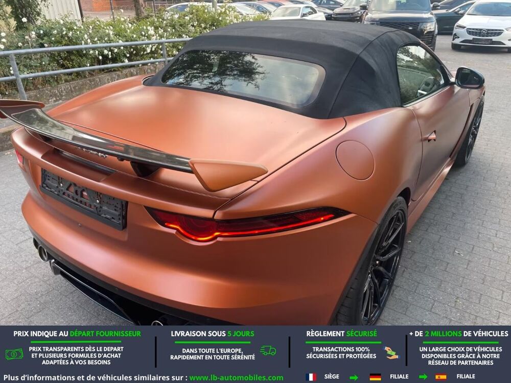 F-Type V8 5L 550 ch BVA AWD 2019 occasion 31850 Beaupuy