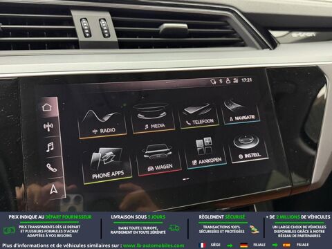 E-TRON 50 quattro 313 ch 2020 occasion 31850 Beaupuy