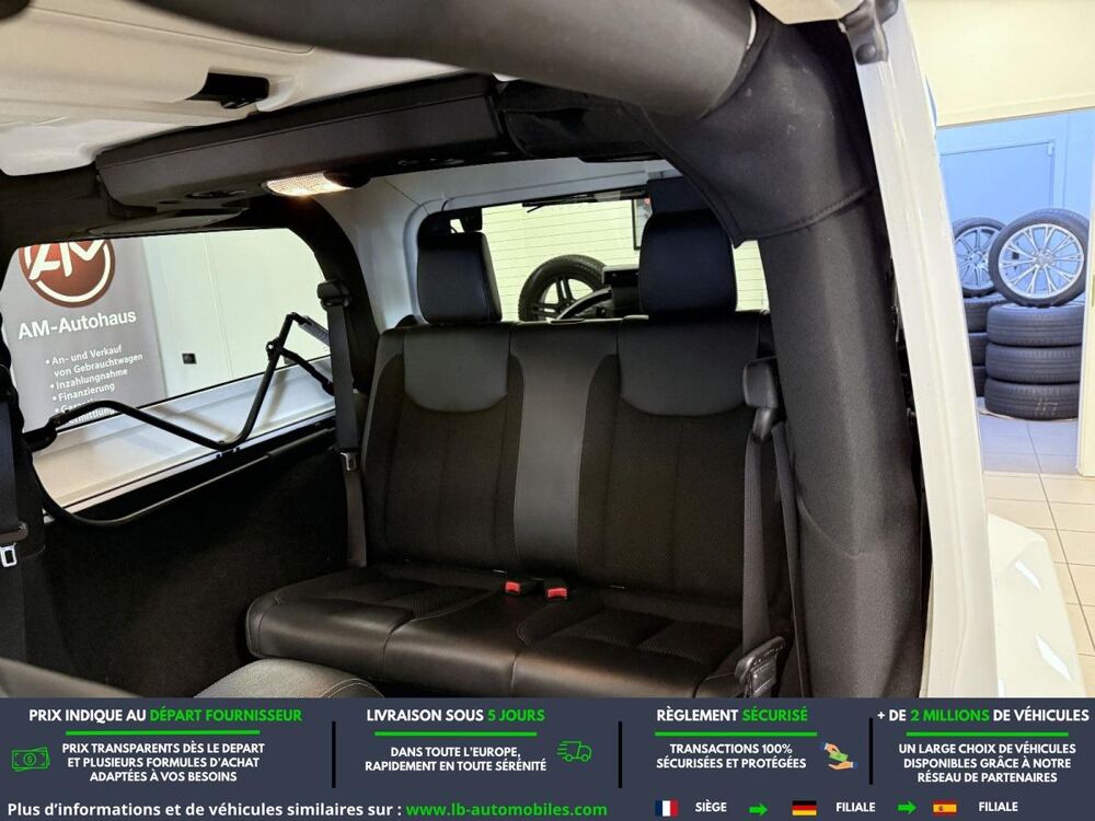 Wrangler 2.8 CRD 200 - BVA 3 Portes 2018 occasion 31850 Beaupuy