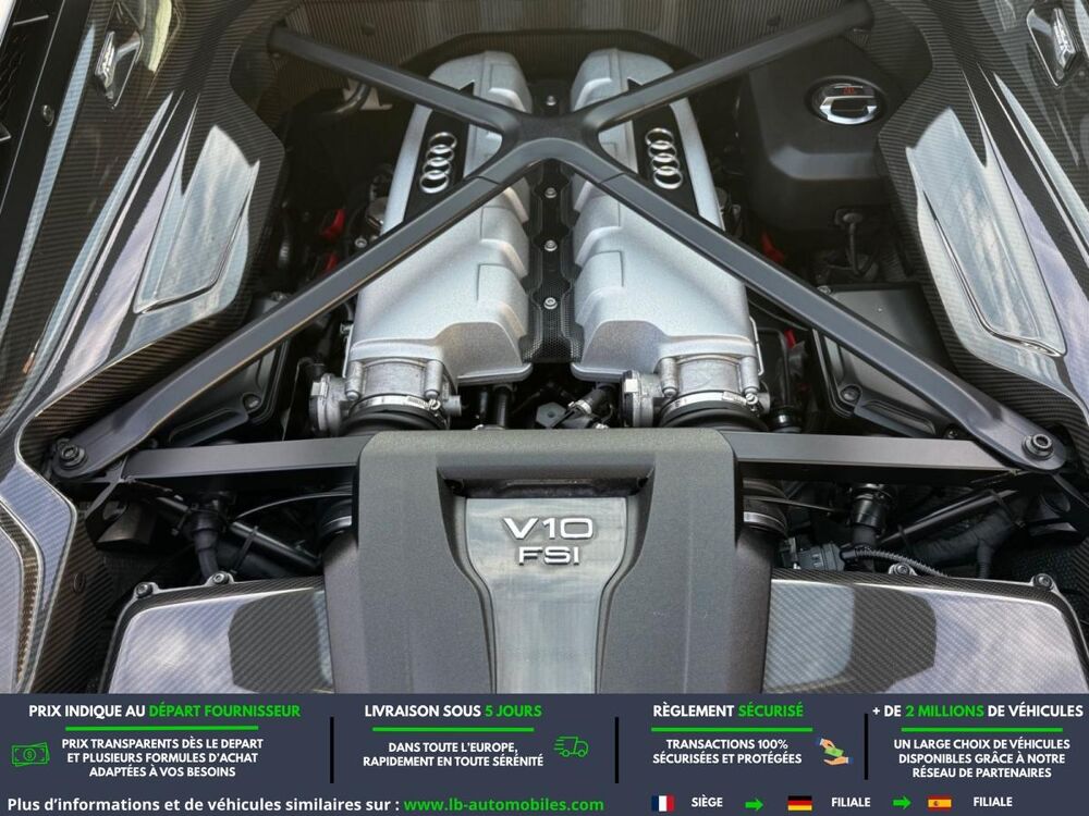 R8 V10 Plus 5.2 FSI 610 BVA Quattro 2018 occasion 31850 Beaupuy