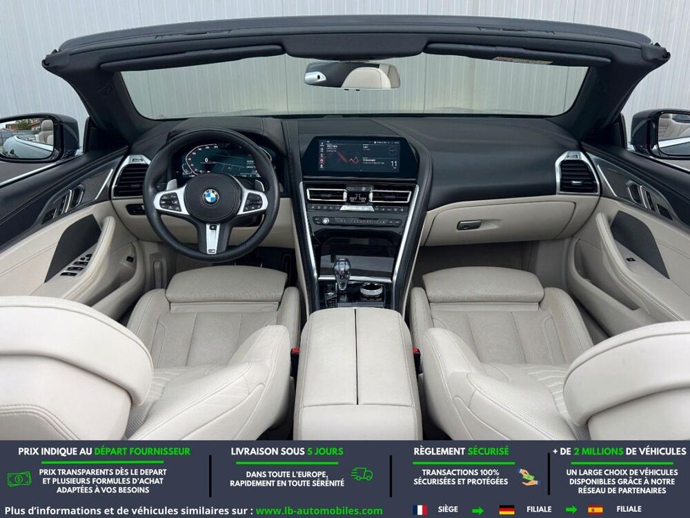 S&eacute;rie 8 840d xDrive 320 ch BVA 2019 occasion 31850 Beaupuy
