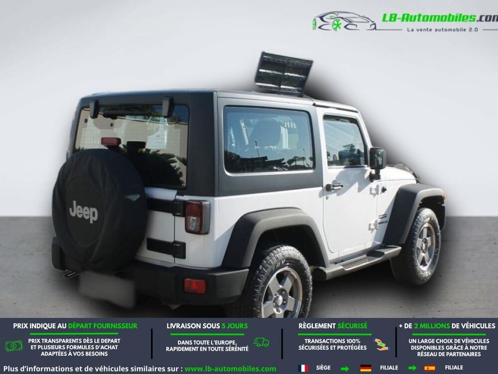 Wrangler 2.8 CRD 200 - BVA 3 Portes 2015 occasion 31850 Beaupuy