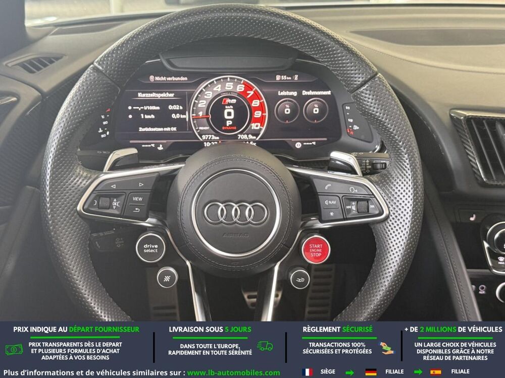 R8 V10 Plus 5.2 FSI 610 BVA Quattro 2016 occasion 31850 Beaupuy