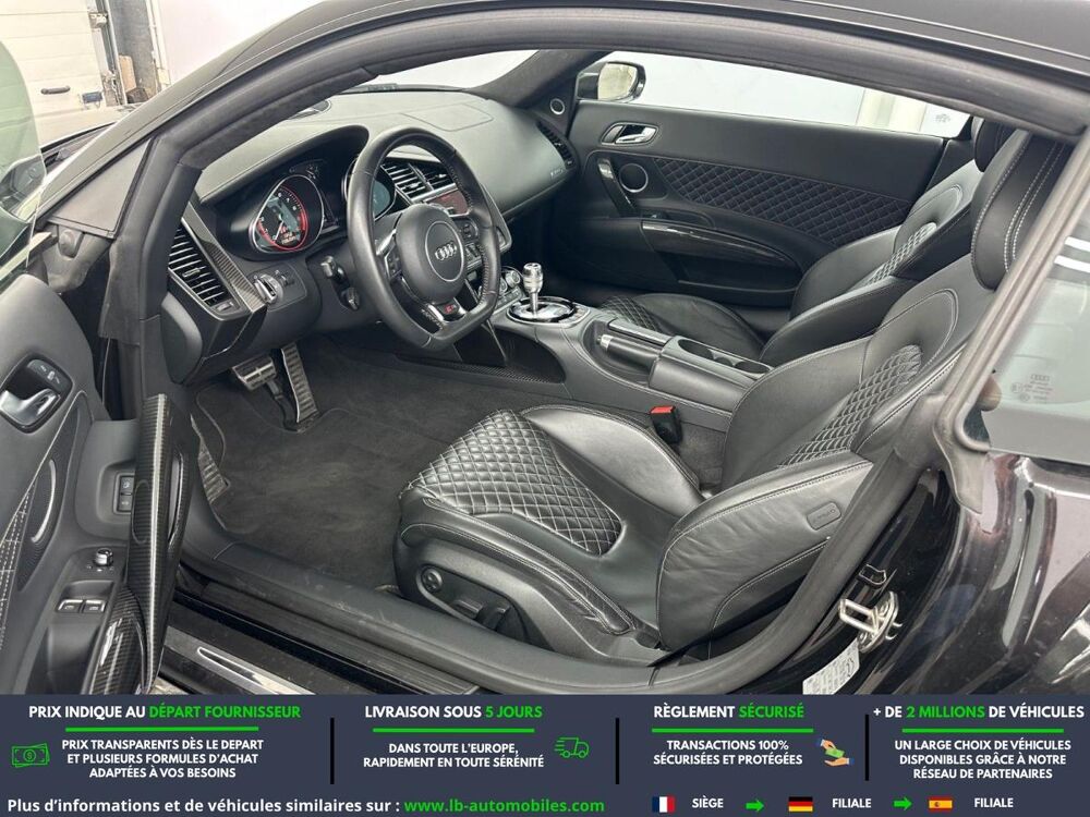 R8 V10 5.2 FSI 540 BVA Quattro 2015 occasion 31850 Beaupuy