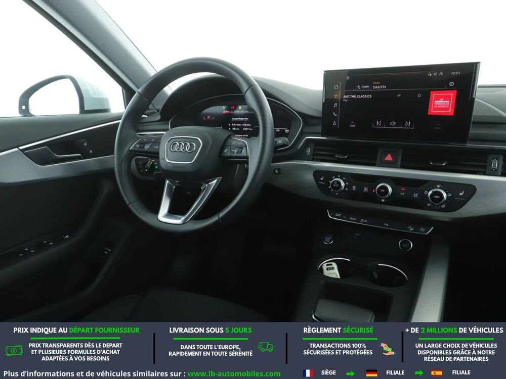 A4 45 TFSI 265 BVA Quattro 2023 occasion 31850 Beaupuy
