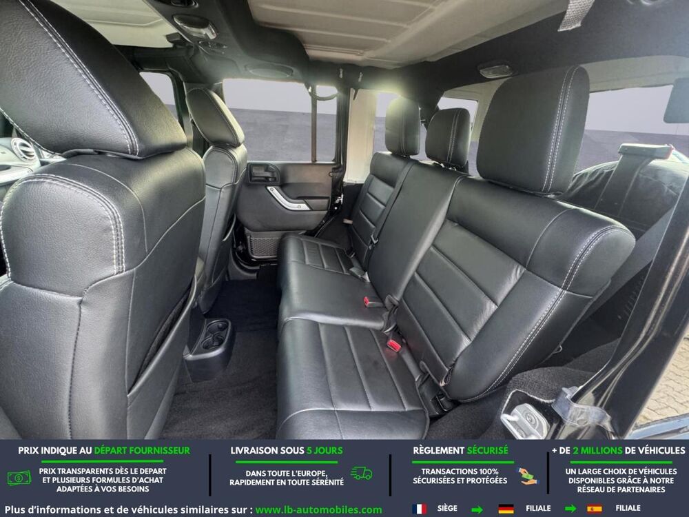 Wrangler 2.8 CRD 200 - BVA 5 Portes 2012 occasion 31850 Beaupuy