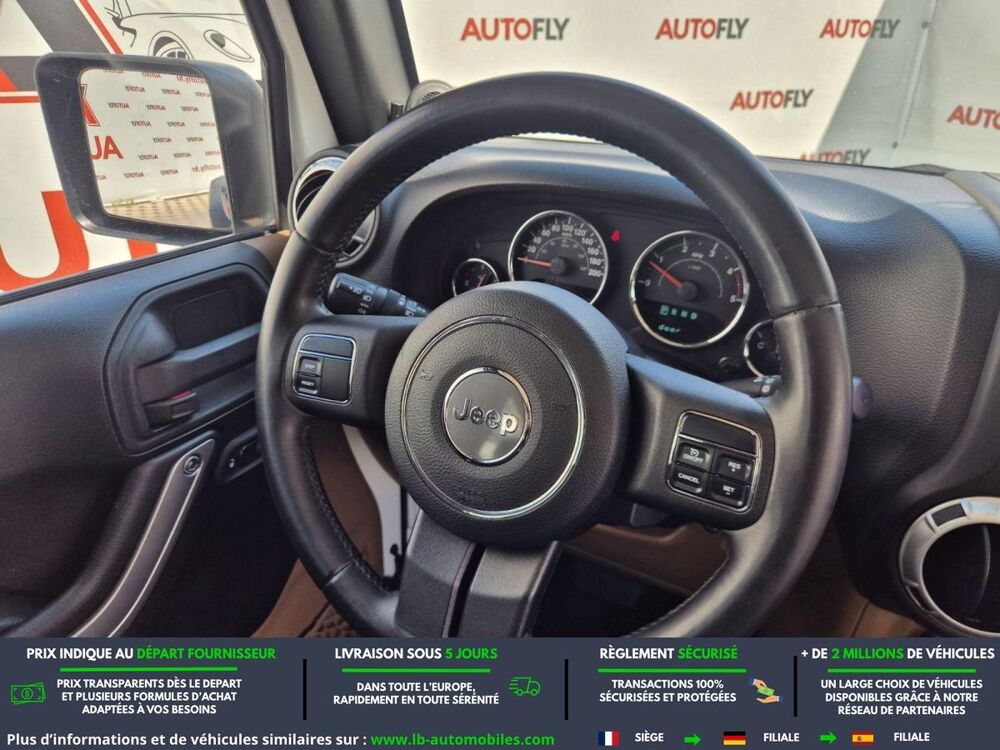 Wrangler 2.8 CRD 200 - BVA 3 Portes 2011 occasion 31850 Beaupuy