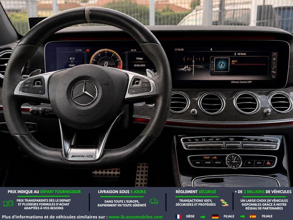 Classe E 63 S AMG BVA 4-Matic+ 2017 occasion 31850 Beaupuy