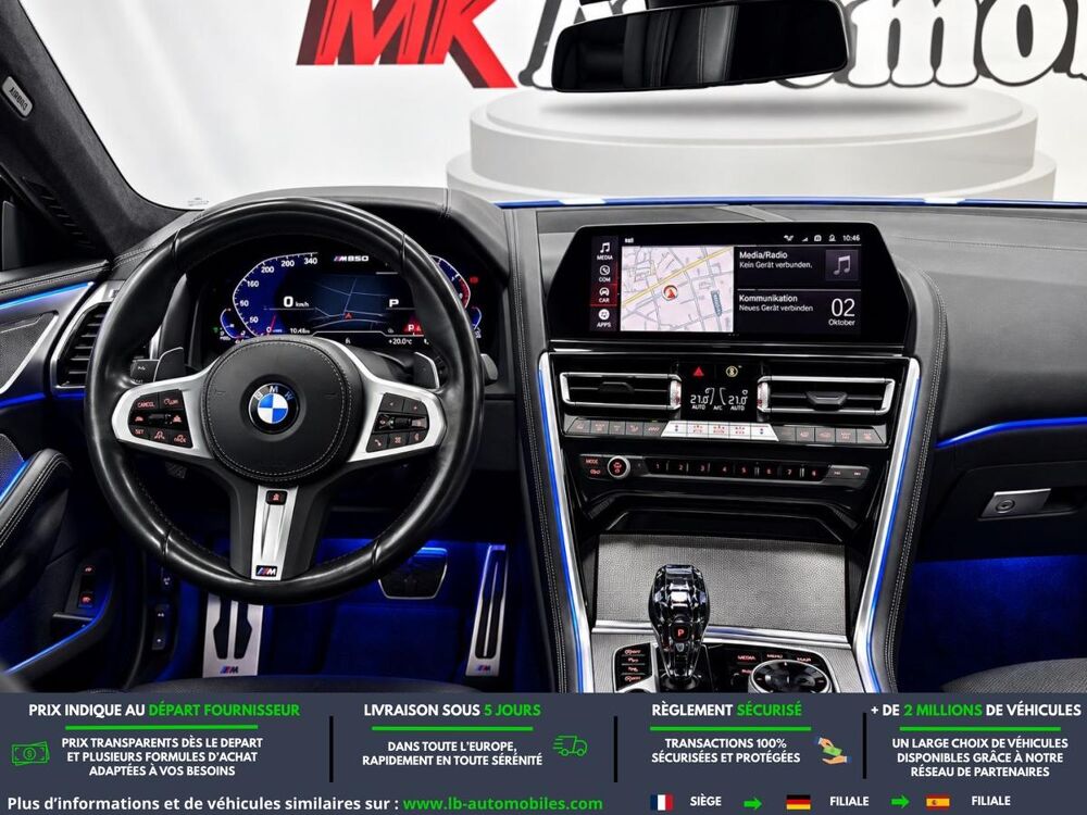 S&eacute;rie 8 840d xDrive 320 ch BVA 2018 occasion 31850 Beaupuy