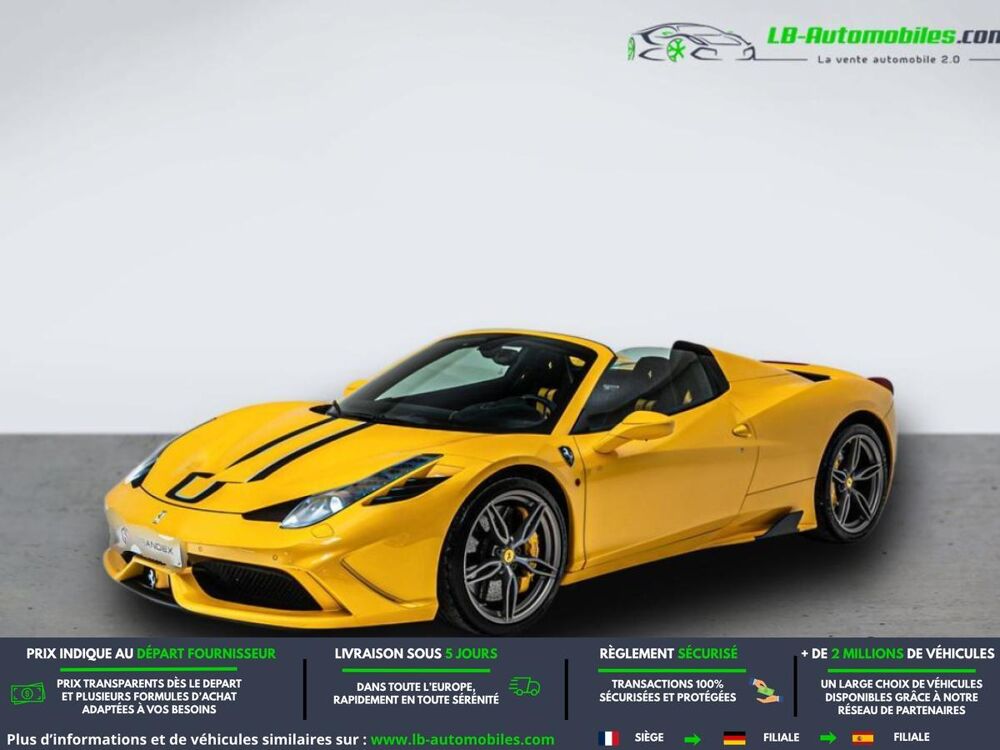 458 4.5 V8 605ch 2015 occasion 31850 Beaupuy