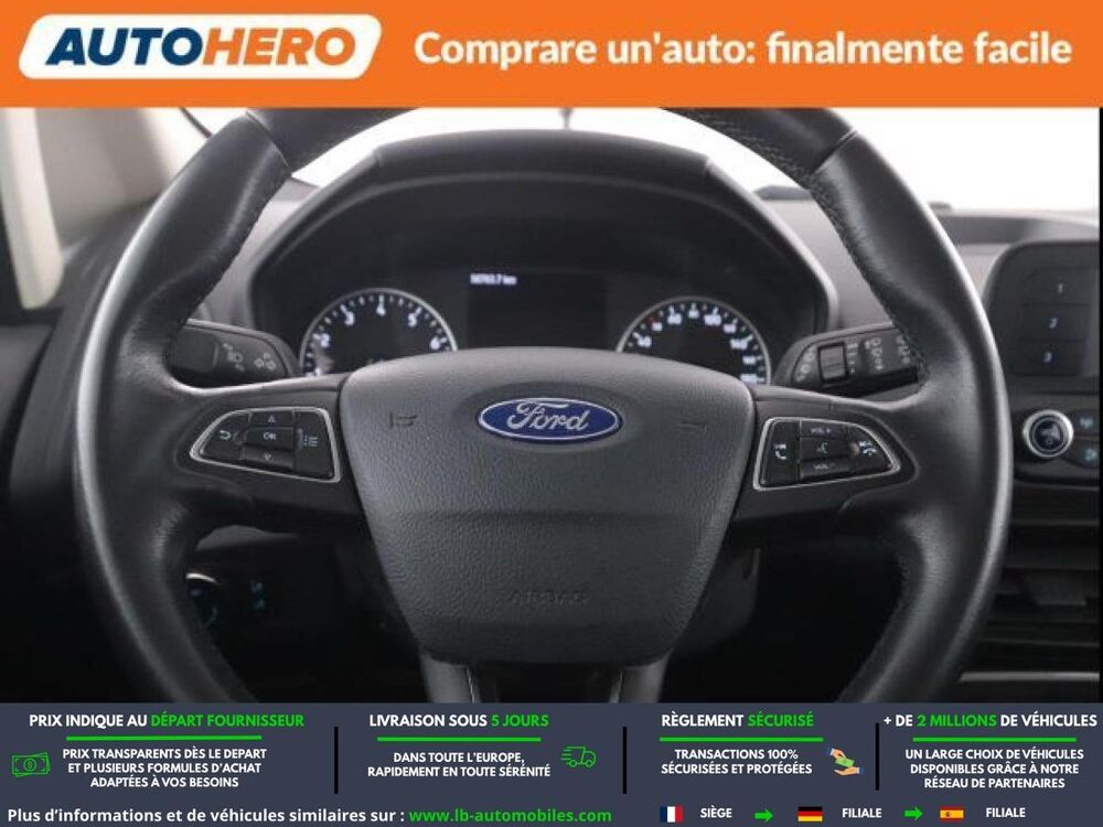 Ecosport 1.0 EcoBoost 100ch BVM 2019 occasion 31850 Beaupuy