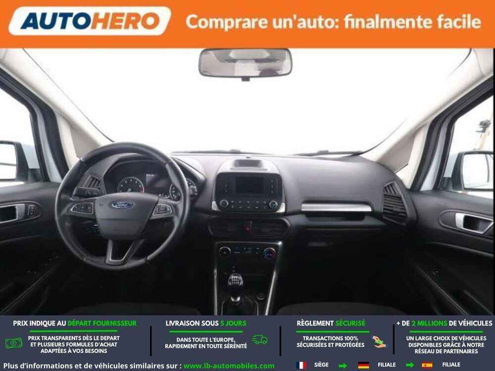 Ecosport 1.0 EcoBoost 100ch BVM 2019 occasion 31850 Beaupuy