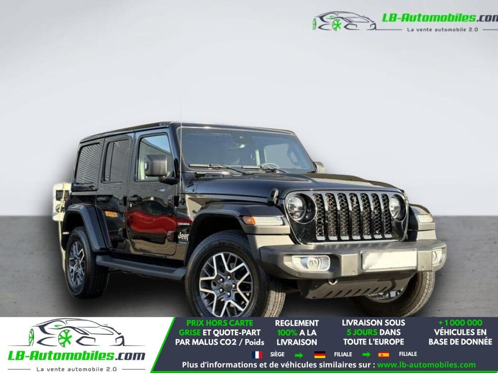 Wrangler Unlimited 4xe 2.0 l T 380 ch 4x4 BVA 2024 occasion 31850 Beaupuy