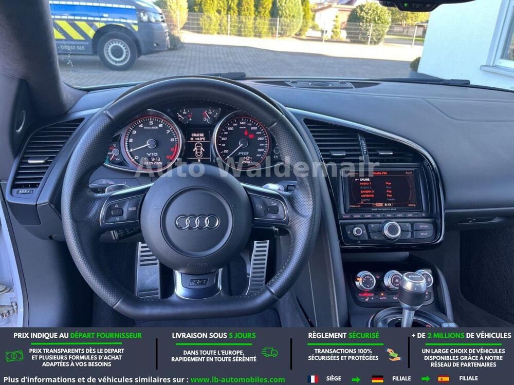 R8 V10 5.2 FSI 525 Quattro BVA 2012 occasion 31850 Beaupuy