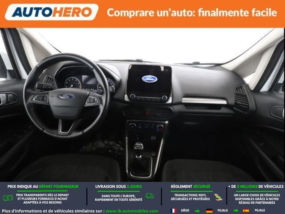 Ecosport 1.0 EcoBoost 100ch BVM 2019 occasion 31850 Beaupuy