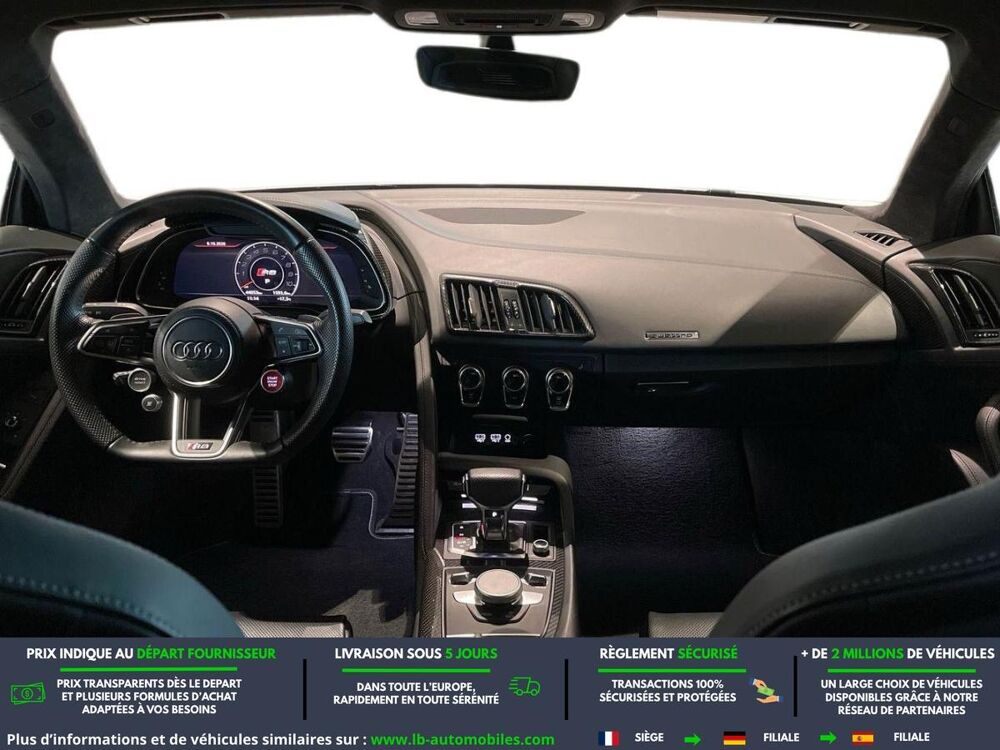 R8 V10 5.2 FSI 540 BVA RWD 2019 occasion 31850 Beaupuy