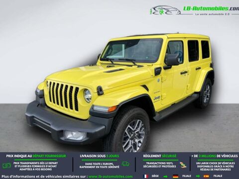 Jeep Wrangler Unlimited 4xe 2.0 l T 380 ch 4x4 BVA 2023 occasion Beaupuy 31850