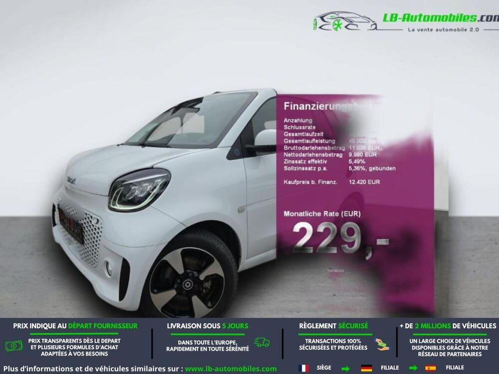 ForTwo EQ 82 ch Electrique 2020 occasion 31850 Beaupuy