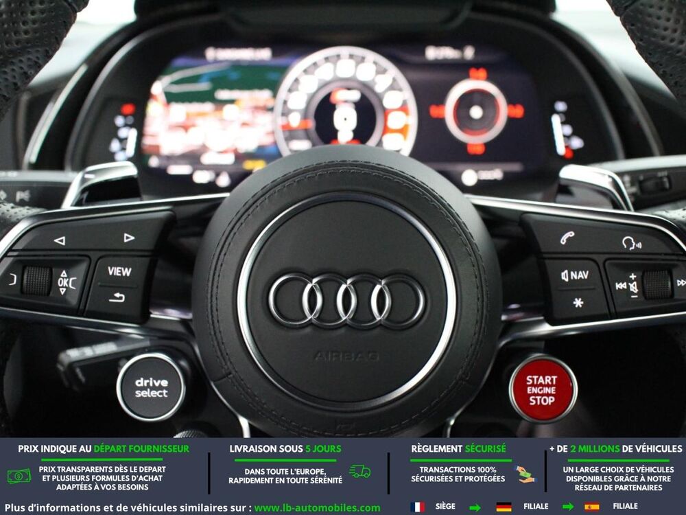 R8 V10 Plus 5.2 FSI 610 BVA Quattro 2018 occasion 31850 Beaupuy