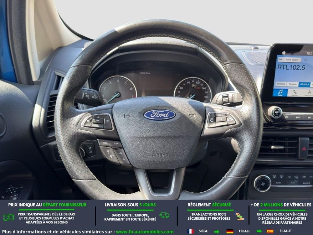 Ecosport 1.0 EcoBoost 100ch BVM 2019 occasion 31850 Beaupuy